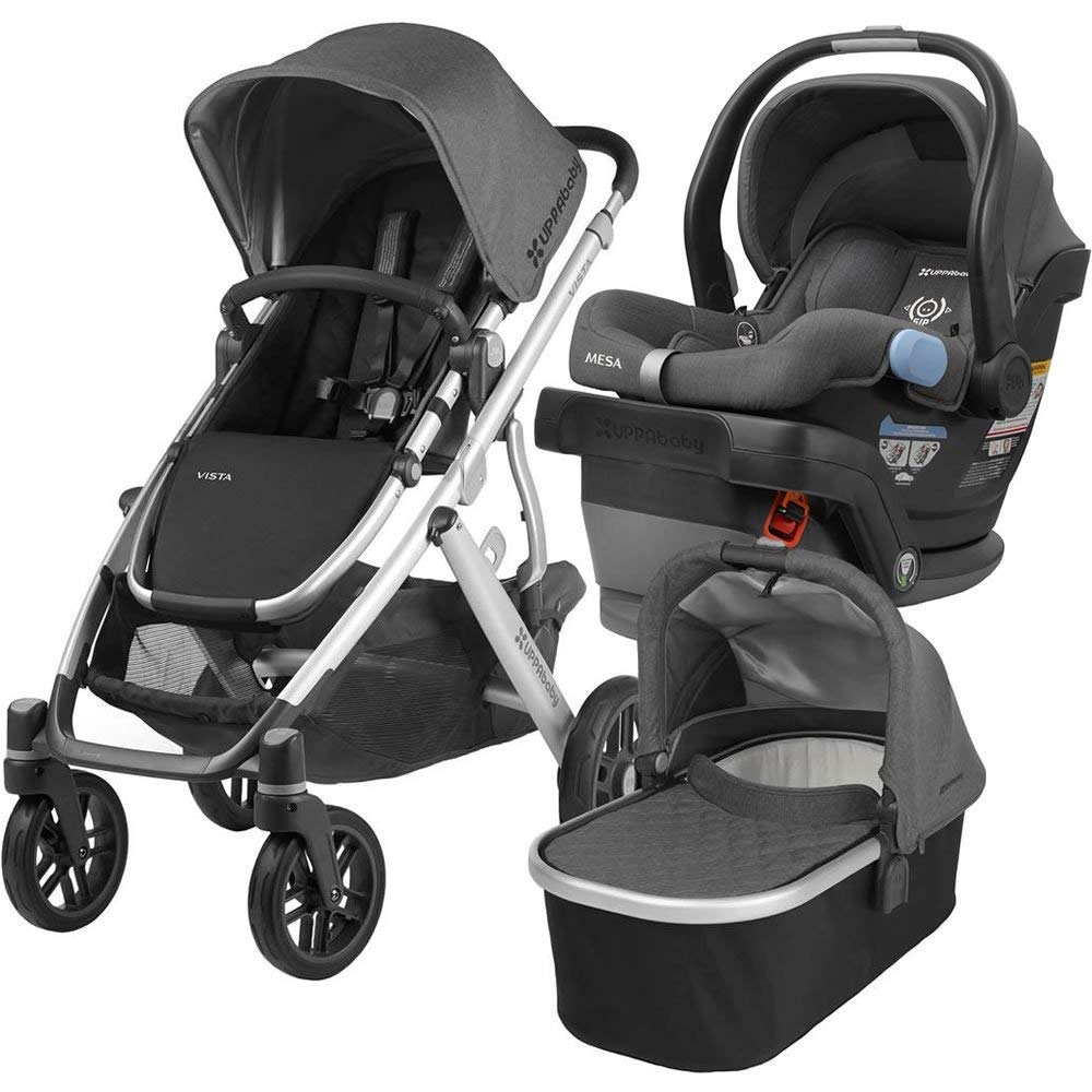 UPPAbaby Full-Size Vista Infant Baby Stroller & MESA Car Seat Bundle (Jordan)